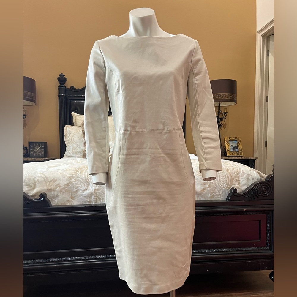 Haute Hippie lamb skin leather midi dress size 10